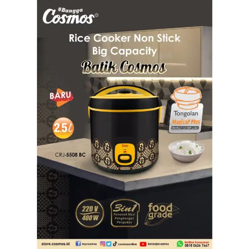 Magic com cosmos crj-5508 bc 2,5 L bjm bsa cod