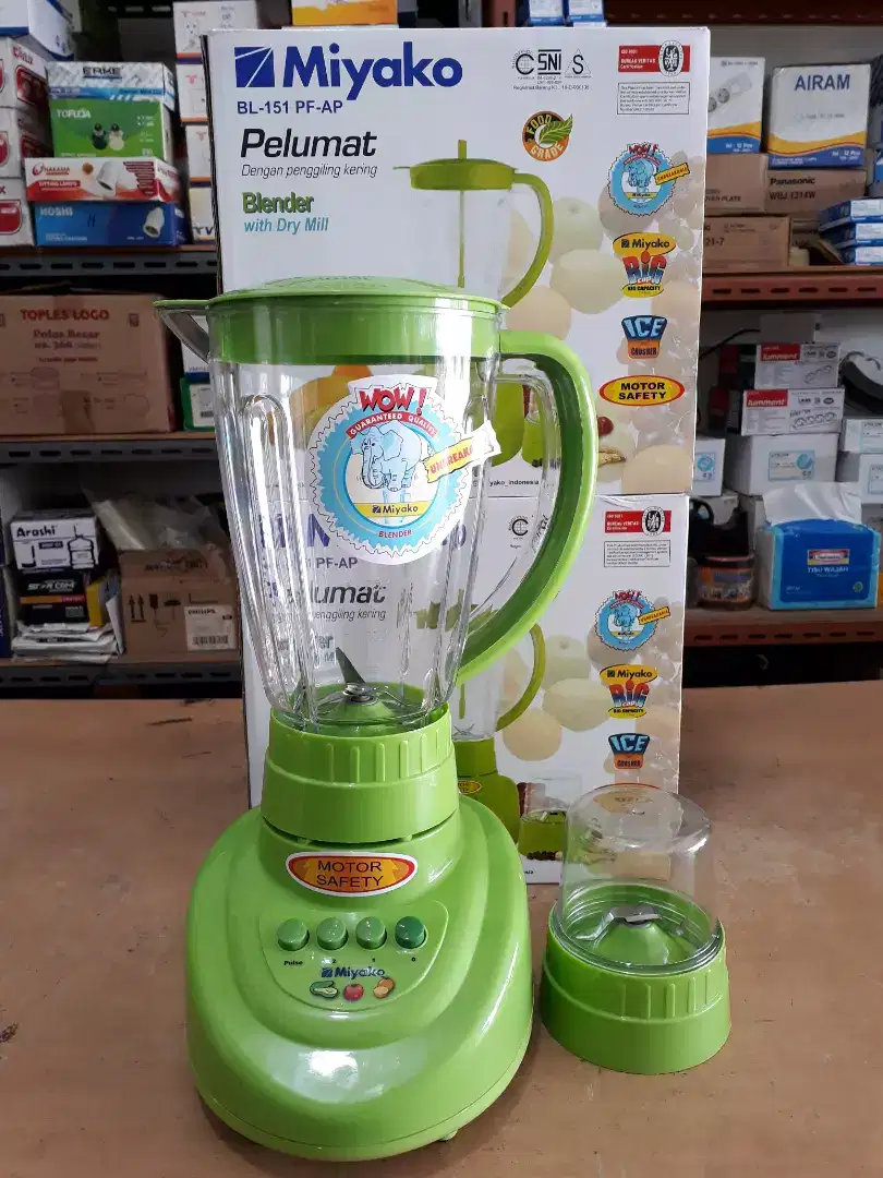 BLENDER MIYAKO 2IN1 BL-151PF/AP (BARU dan BERGARANSI 1TH)