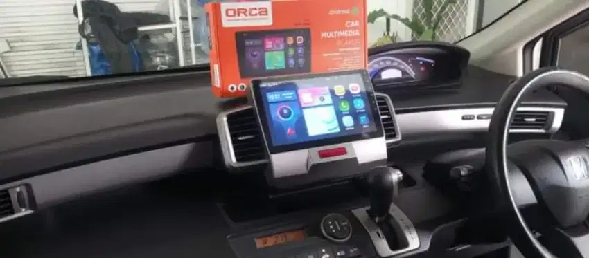 Pemasangan head unit android orca 10 inc ram 2/32 Eco di Honda Freed