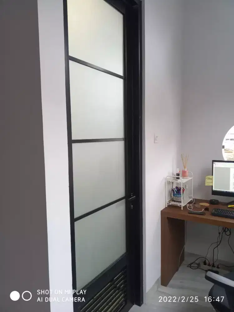 Sticker kaca buram es