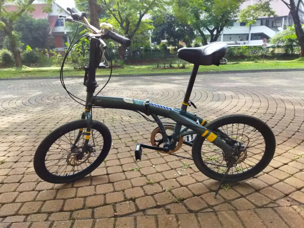 Sepeda Lipat apa adanya