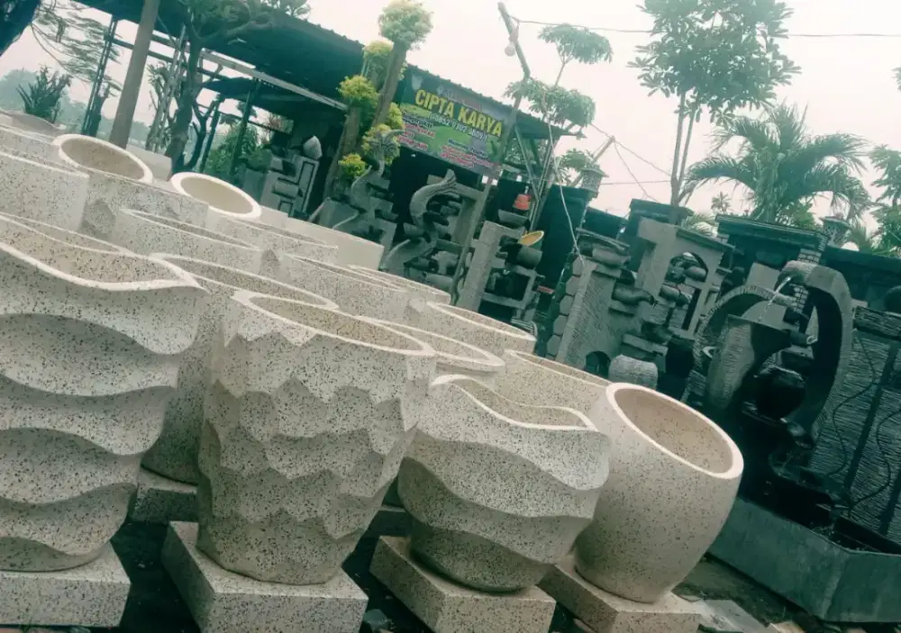 Bak mandi teraso kekinian