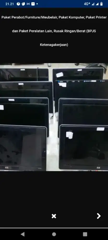 Jual beli komputer bekas atau rusak