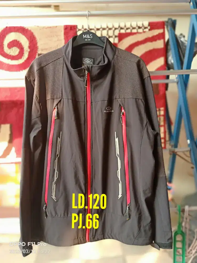 Jaket motor Wind breaker Rush hour original