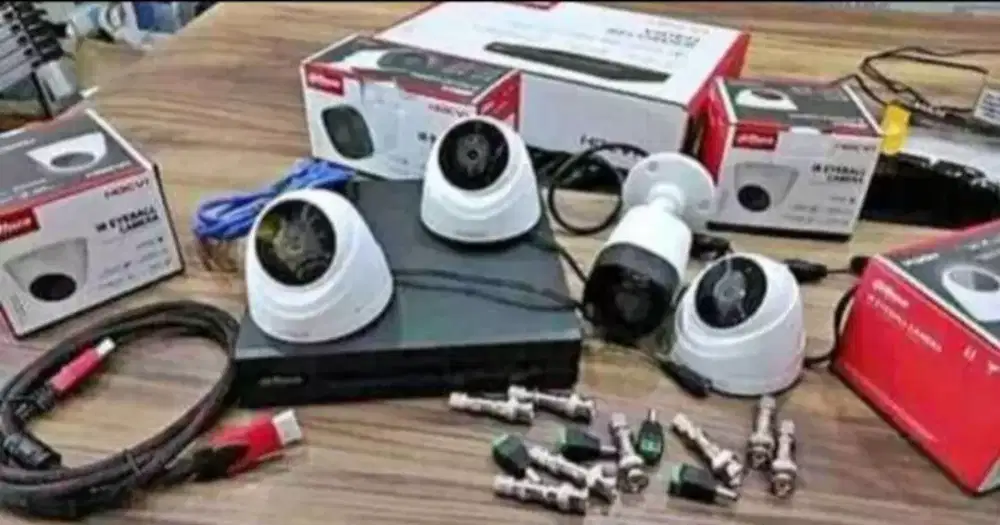 paket pemasangan  camera cctv ,online via HP gratis pasang instalasi