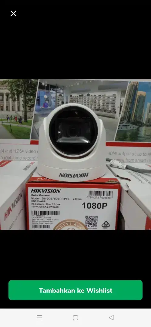 Cctv hikvision promo