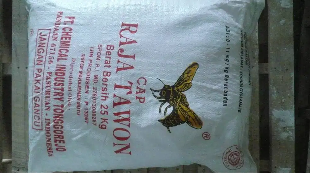 Sodium Cyclamate 3T Super atau Siklamat RTB RTSA SCK SCT Miki