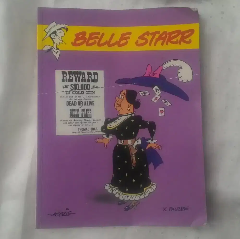 KOMIK LUCKY LUKE'S BELLE STARR 2010 (COLLECTOR ONLY)