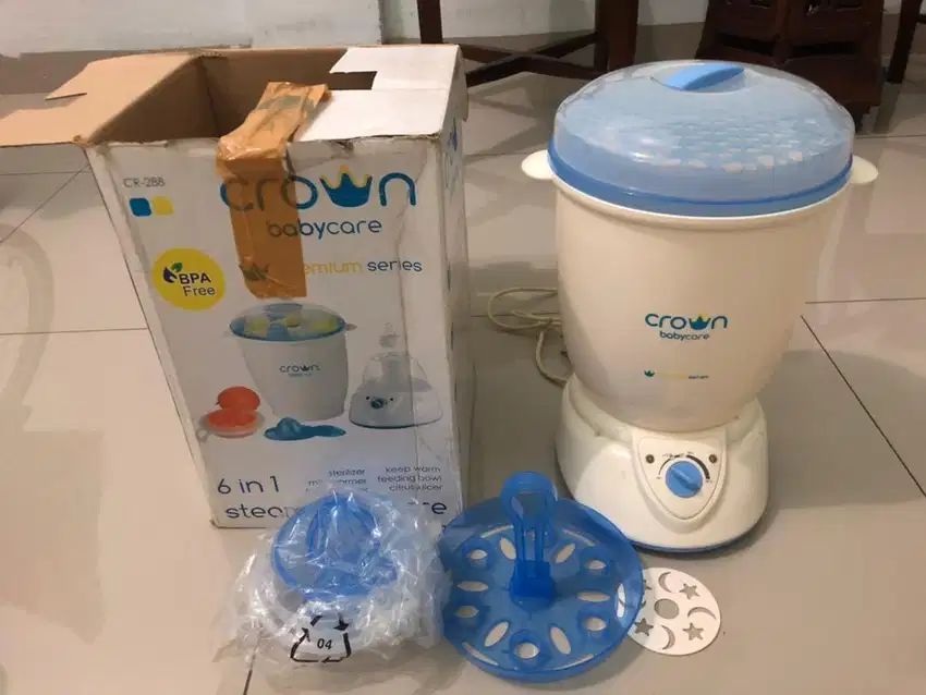 Crown baby care steaming 6 in 1