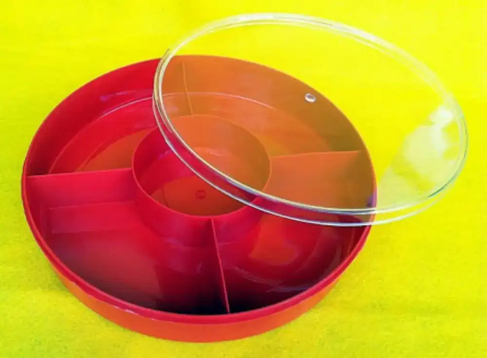 Candy Tray Plastik Mika Toples Kue Kering Permen Mika Nuai dan Tantos