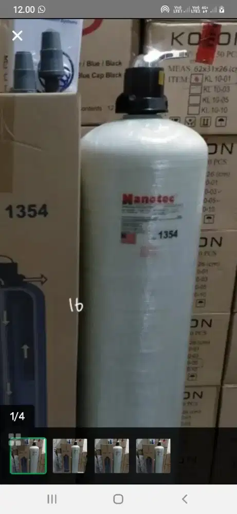 filter tabung besar 13in semiotomatik