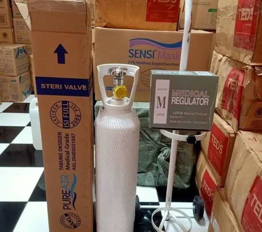 tabung oksigen fullset