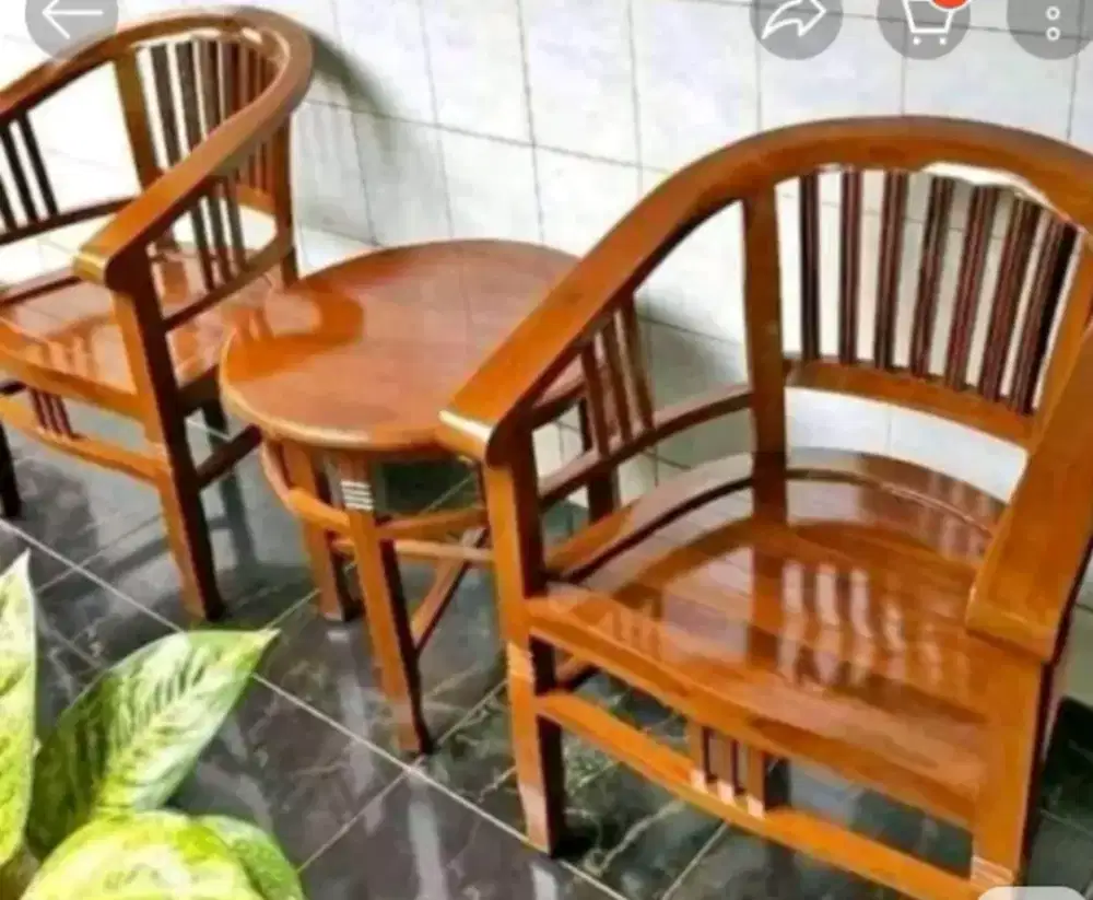 Kursi Teras 2kursi (JATI)