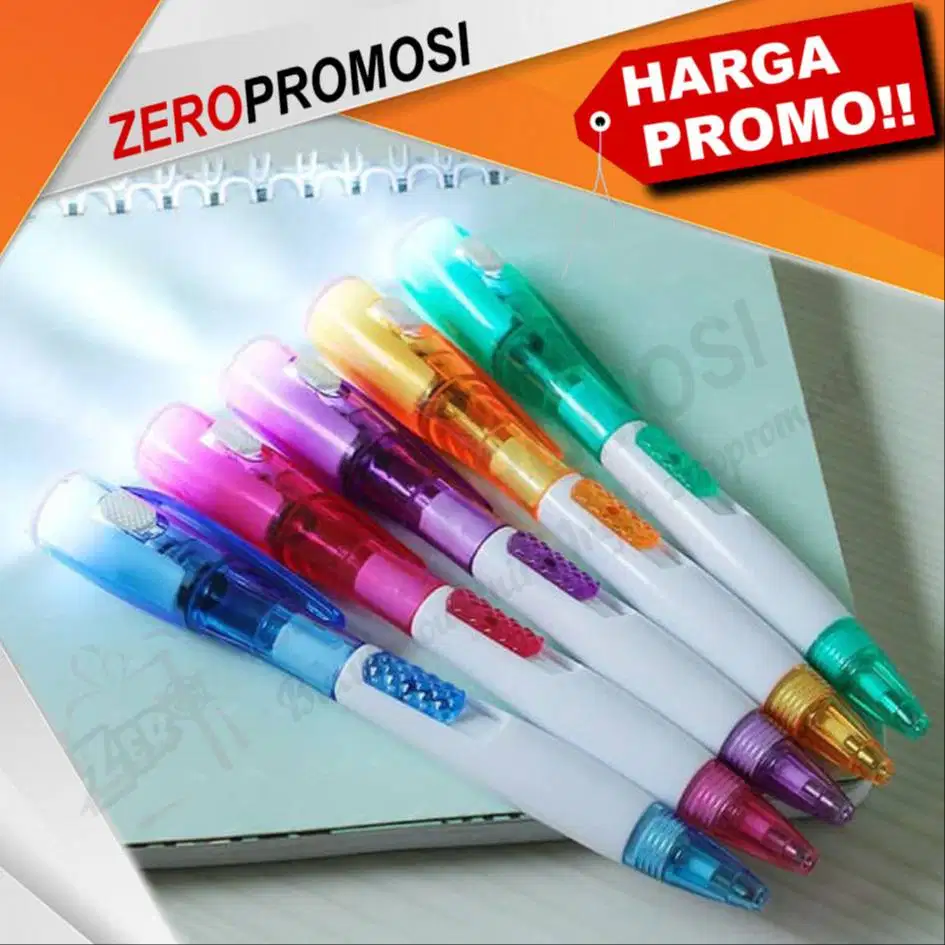 Souvenir natal sekolah minggu Pulpen Senter LED