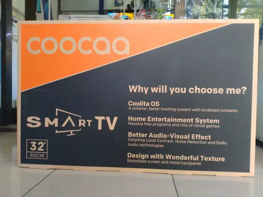 LED TV COOCAA 32S3U 32inch Smart TV garansi resmi