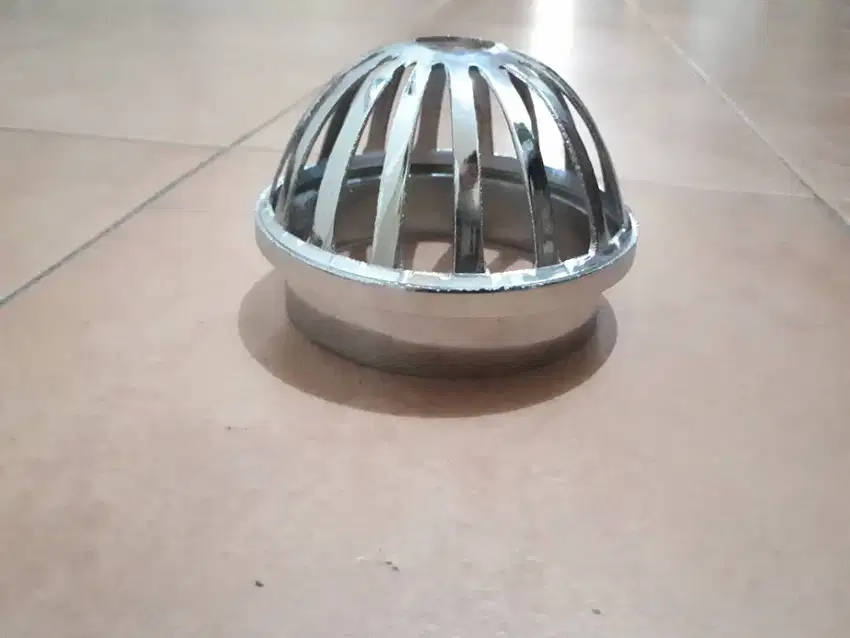Saringan Talang Air Hujan 1/2 bola 4 inch Stainless Steel (A-725A)