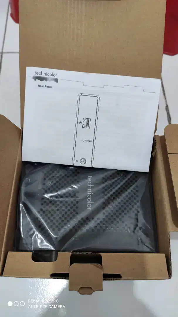 Technicolour Router Broadband Gress