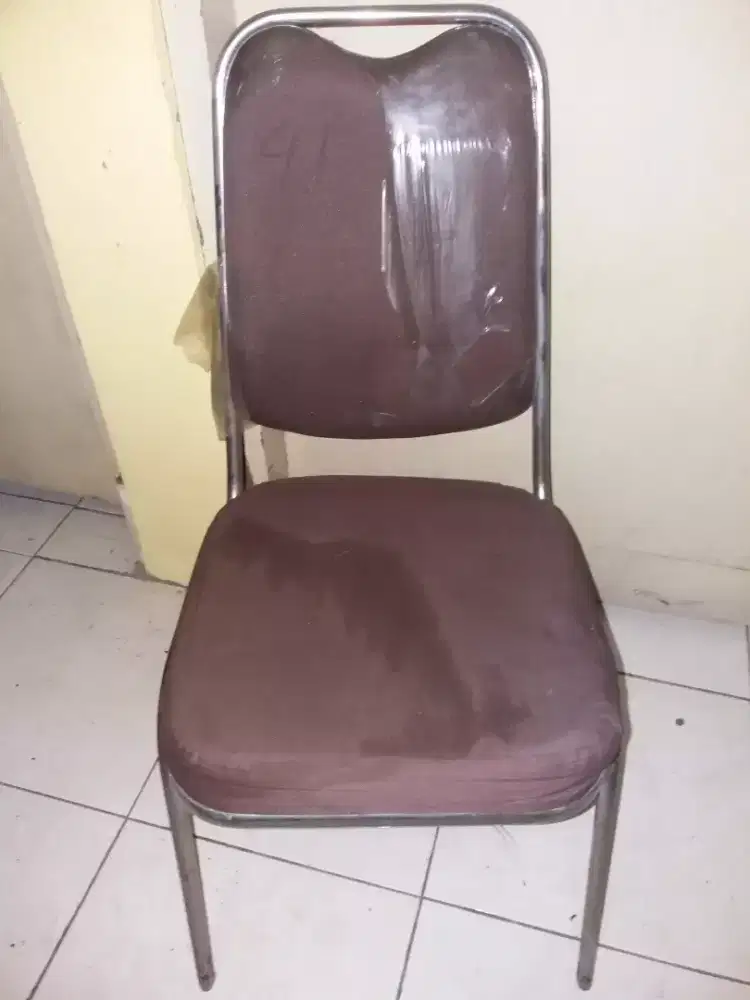 kursi stainless+jok tebal empuk sosi