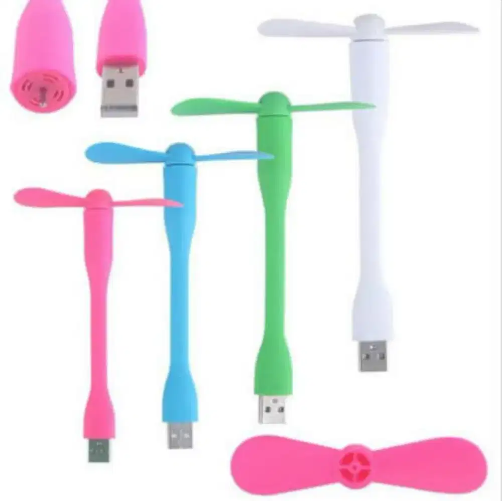JM Kipas Usb Flexibel / Kipas Xiaomi / Usb Mini 2 Baling / powerbank