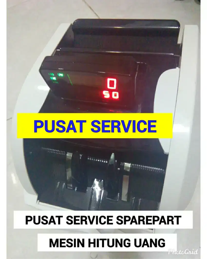 Mesin Hitung Uang Kertas Service + part bergaransi