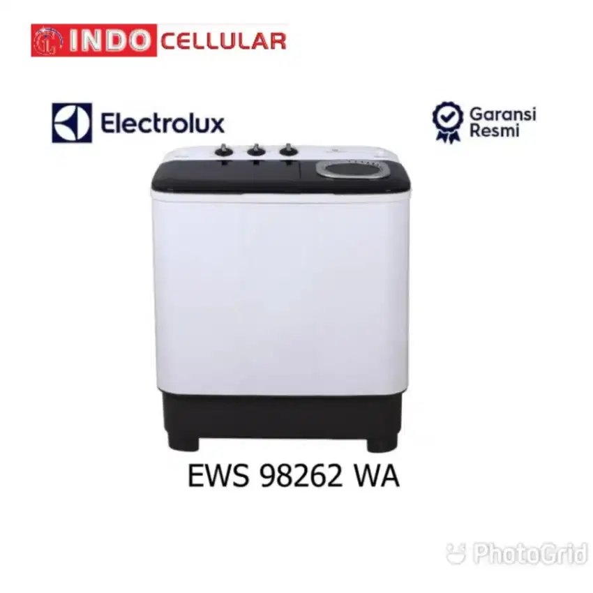 Mesin Cuci Electrolux 2 tabung / EWS98262 - 8Kg