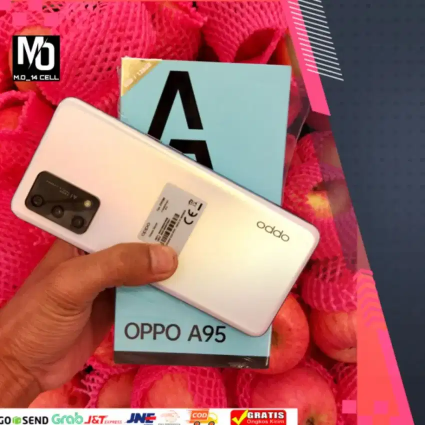 OPPO A95 RAM 8+5GB/128GB SECOND LENGKAP MULUS NO MINUS ORIGINAL 100%