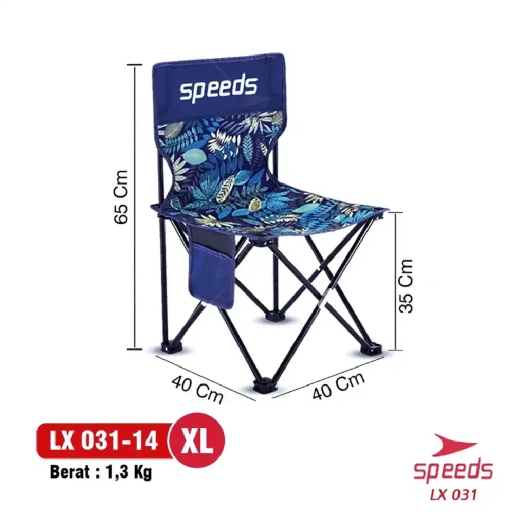 SPEEDS Kursi Lipat Camping Kursi Lipat Outdoor Portable Kursi Gunung