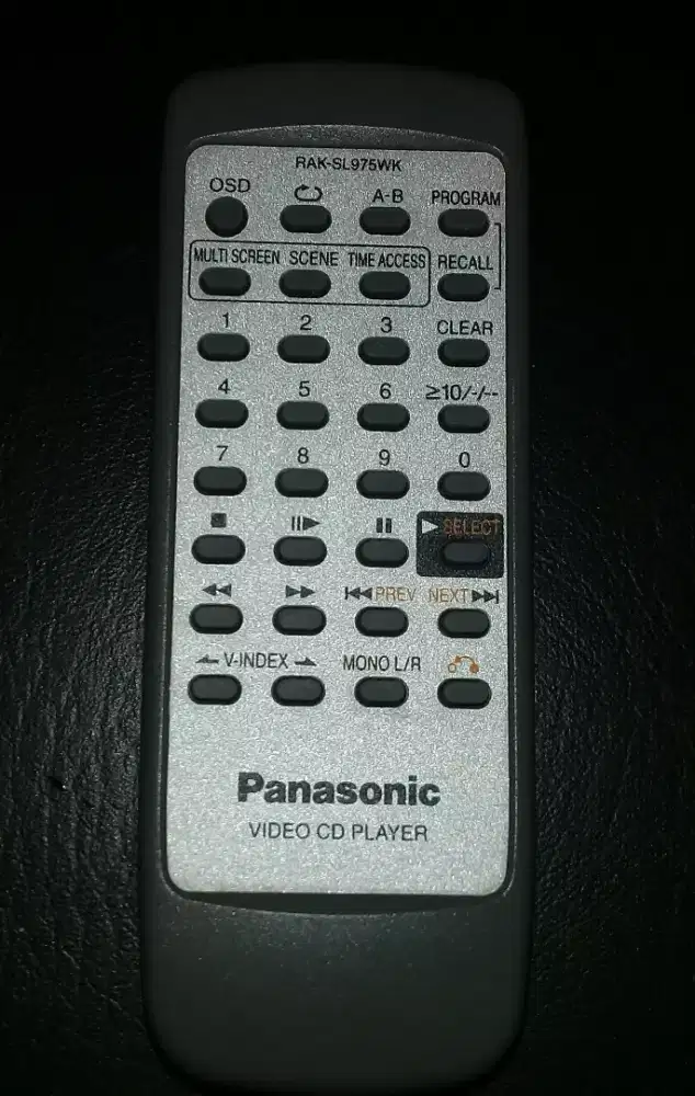 Remote VCD Player Panasonic RAK-SL975WK