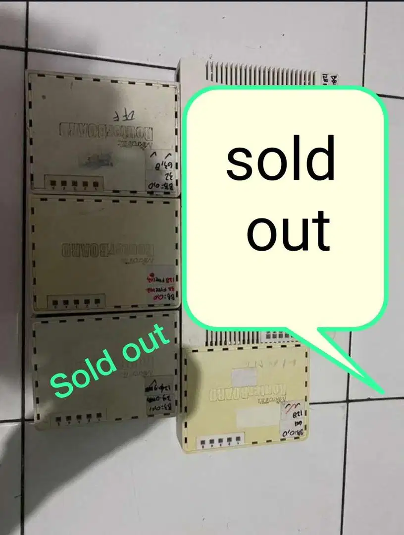 Mikrotik rb951ui-2hnd dan rb750 polos