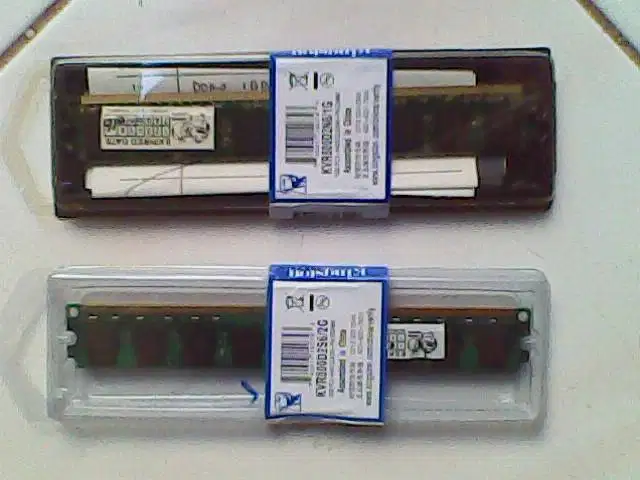 RAM KINGSTON 2 GB & 1 GB DDR 2