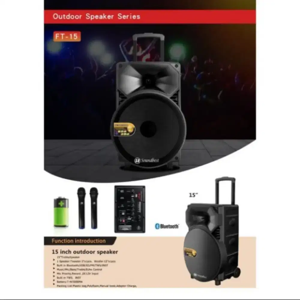 Kredit salon speaker aktif