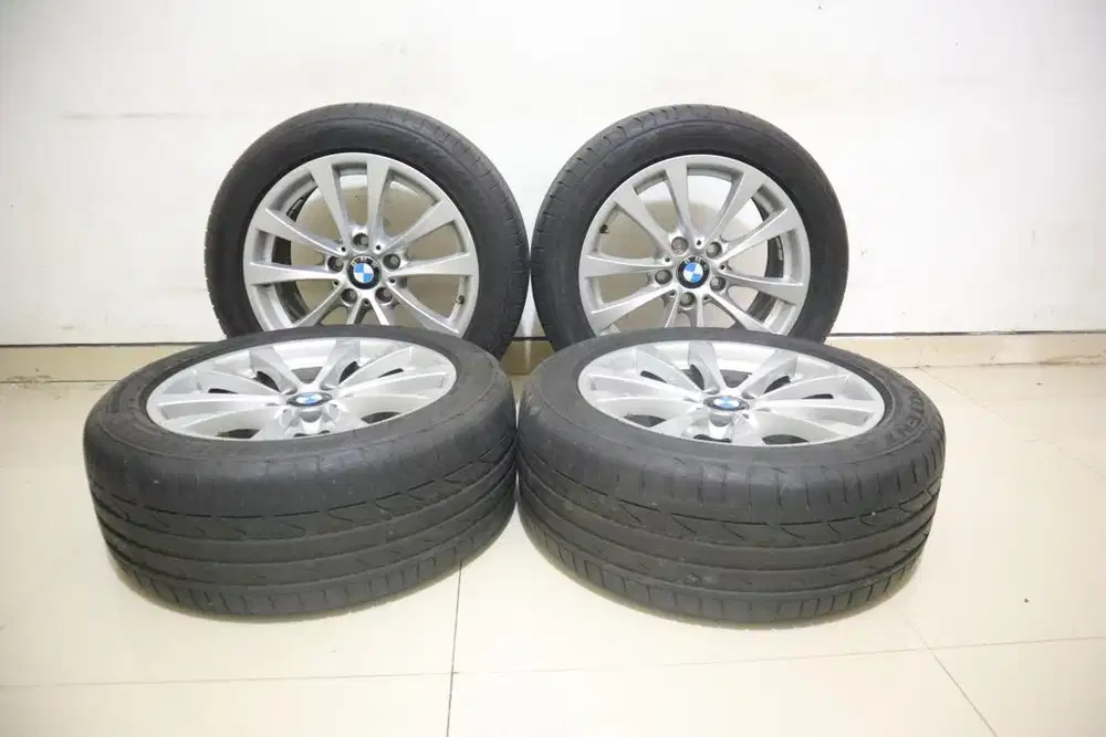 Velg Ban RFT OEM BMW F30 LCI R17 Masih Tebal 95 Persen Up