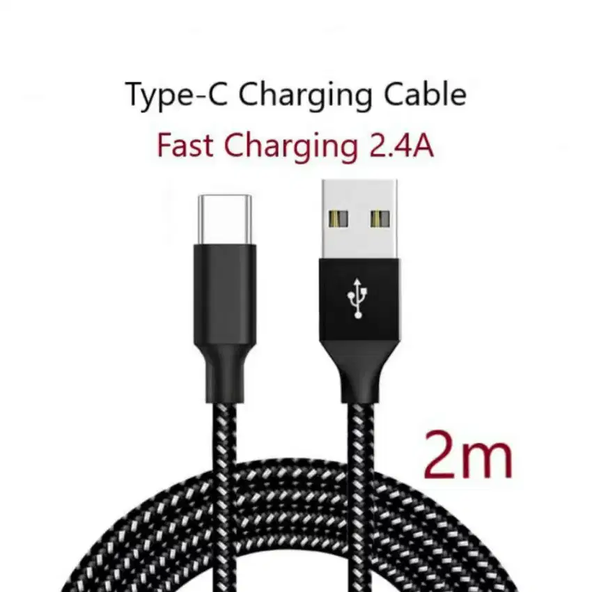 2.4A Type-C 2meter Fast-Charging by KIIP Original