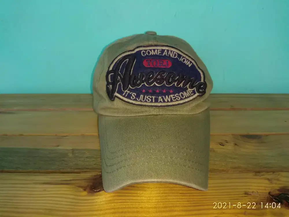 Topi baseball canvas