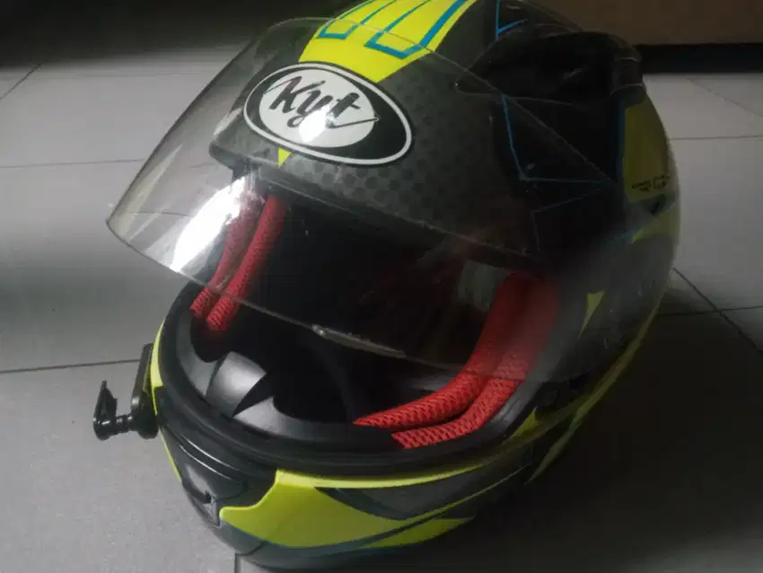 Helm kyt masih mulus