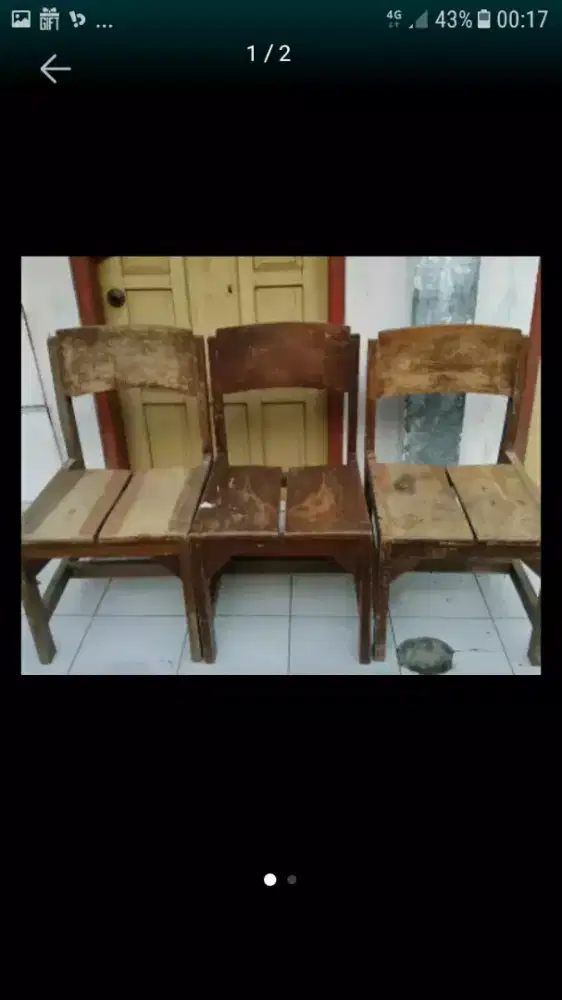 Kursi jati tua tebal on3