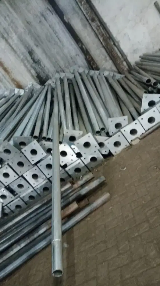 Tiang PJU, Listrik, Telkom Oktagonal Segi Delapan