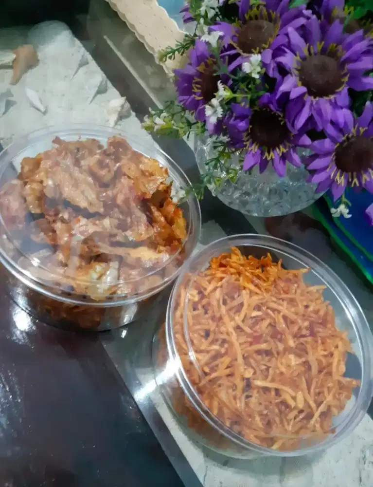 Kentang Musthopa  & Ikan Asin Balado