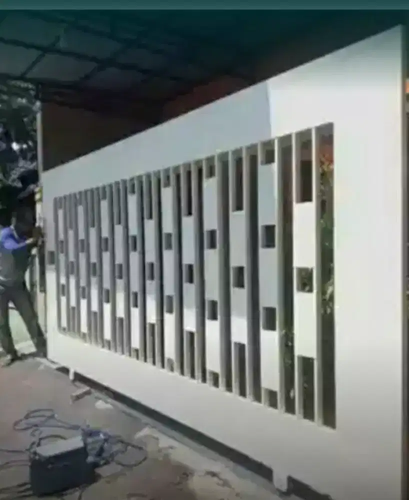 Bengkel las listrik pembuatan pagar murah