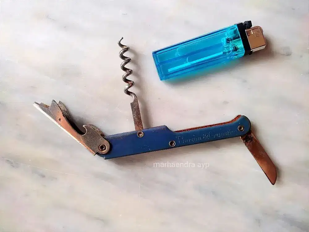 Can opener wine france vintage jadul model pislip