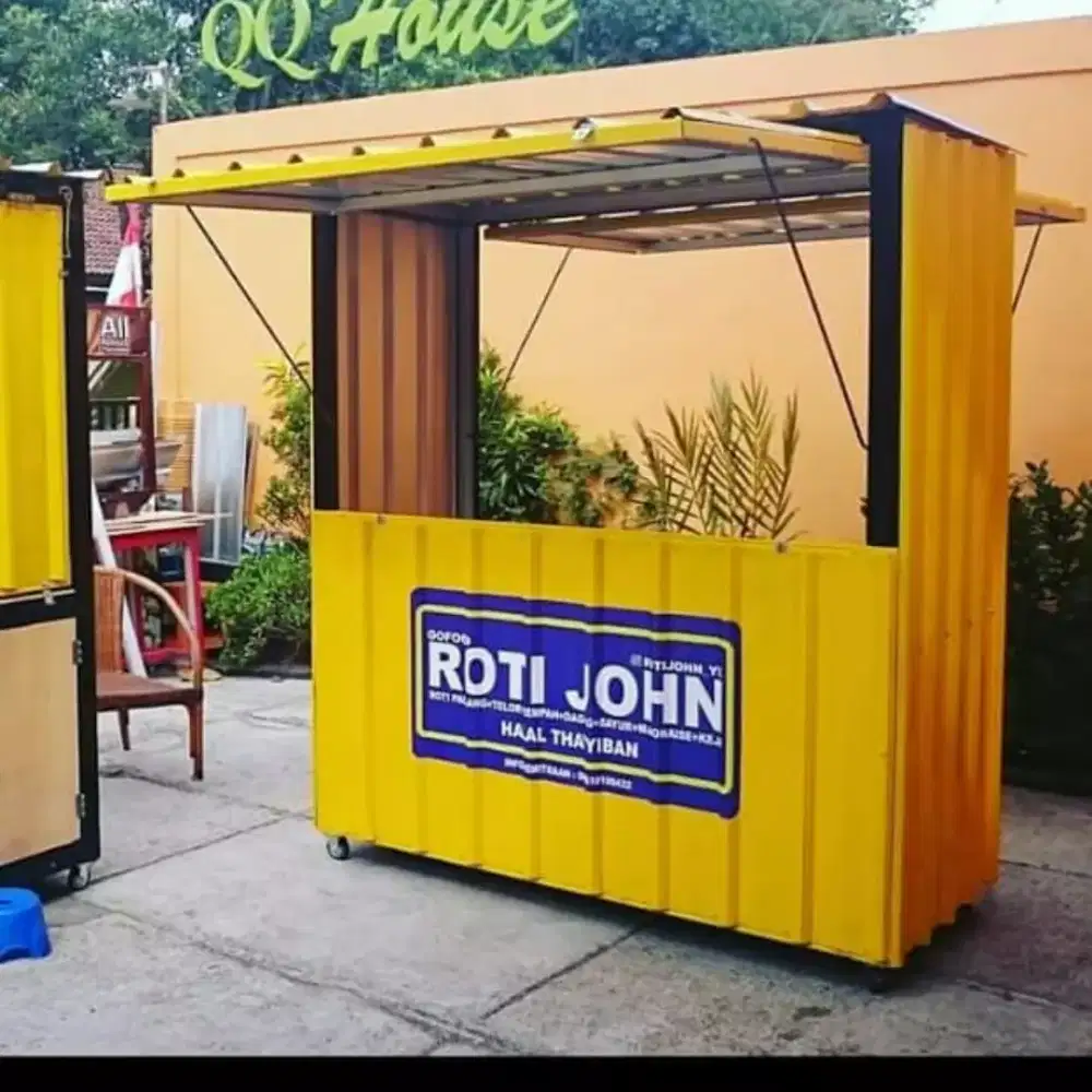 Gerobak & both conthener