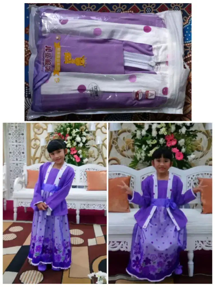 Gamis Cutetrik Ungu/Purple