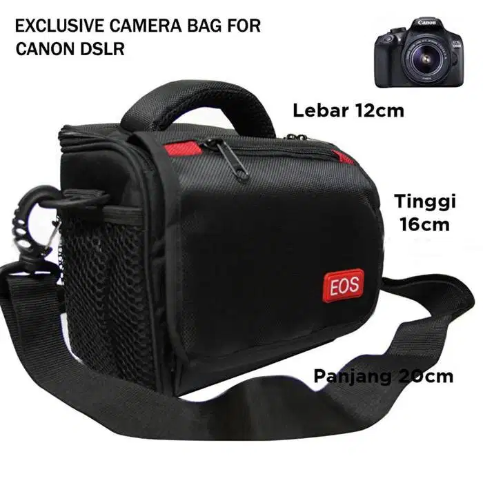 Tas Kamera DSLR Mirrorless Canon Nikon Zamrud 101 - #IRone
