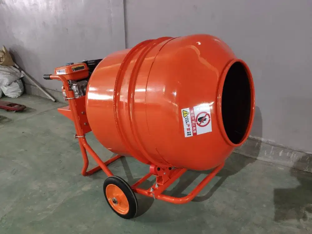Mesin Mixer Molen Bbm Bensin 400L 600L