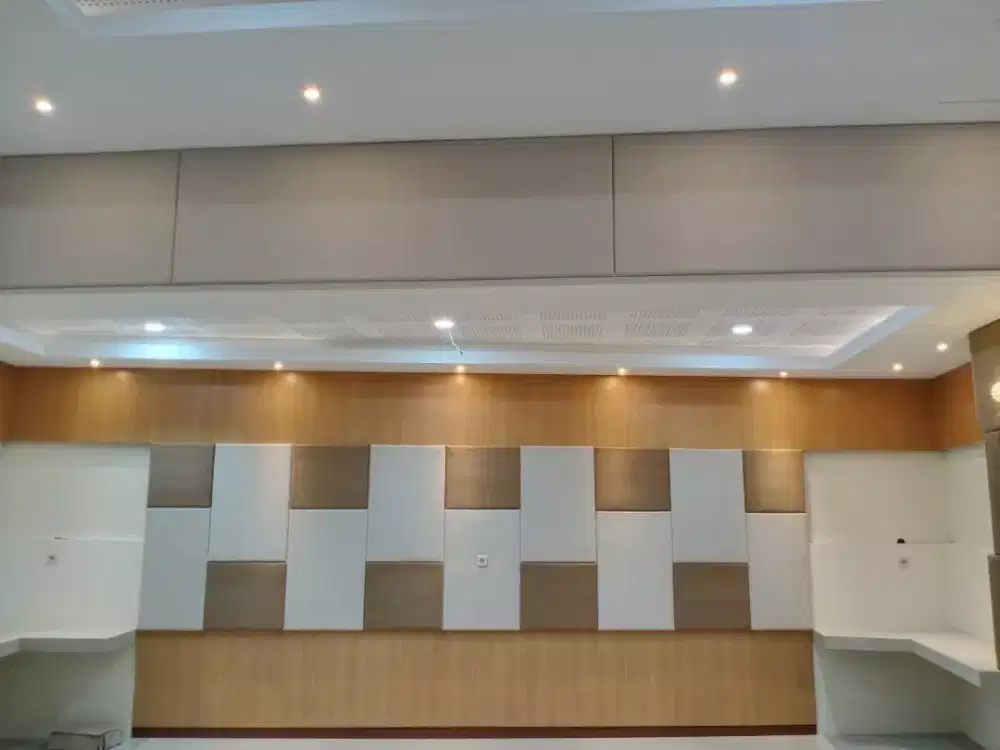 pasang peredam suara ruang entertainment dengan panel peredam suara