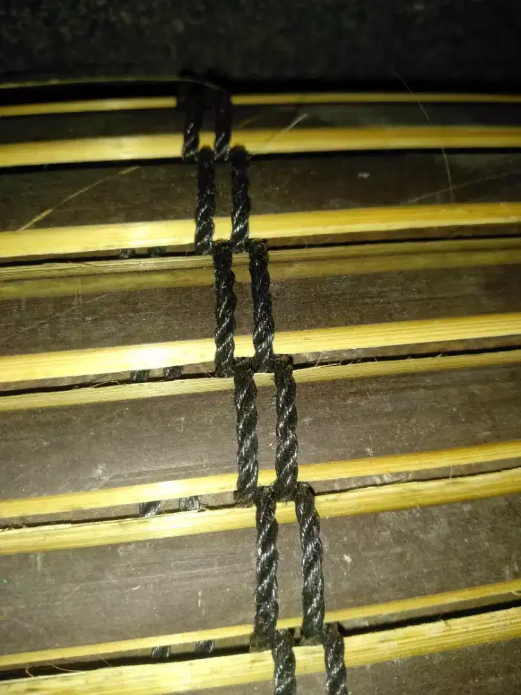 Kerai kulitan tebal tali dobel
