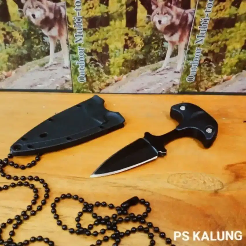 PISAU KALUNG P 857 BUSHCRAFT SURVIVAL KIT