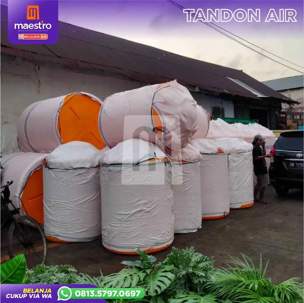 TANDON AIR / TOREN AIR plastik dan stainless murah