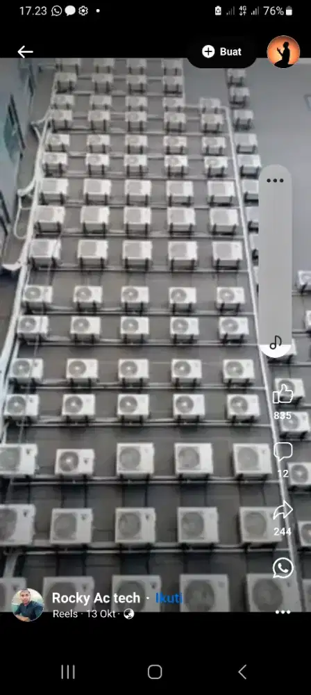 Outdoor kompresor Ac Split semua merk