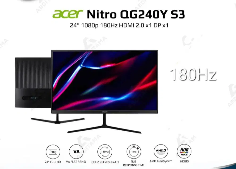 Monitor Acer 24 inc Gaming 180 Hz
